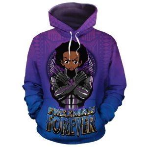 Black Panther 3D Hoodie All Over Printed, Marvel, Avengers