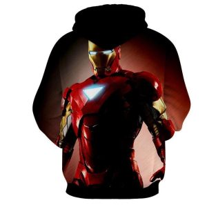 Iron Man 3D Hoodie All Over Printed, Avengers, Marvel