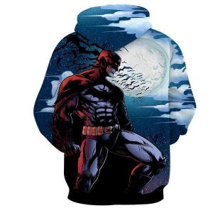Batman 3D Hoodie All Over Printed, DC Comics, Batman Komorebi Jacket
