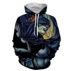 Batman 3D Hoodie All Over Printed, DC Comics, Batman Pseudo