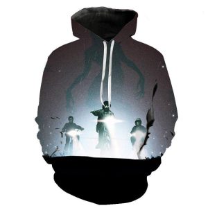 Friends Stranger Things 3D Hoodie All Over Printed, Eleven, Will, Dustin, Lucas, Mike, Max