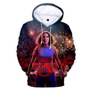 Max Stranger Things 3D Hoodie All Over Printed