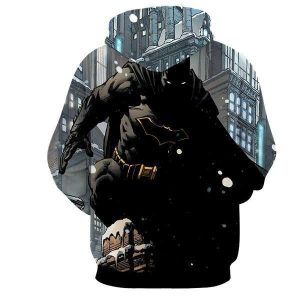 Batman 3D Hoodie All Over Printed, DC Comics, Batman Verbalization