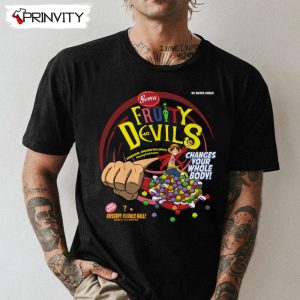 Gomu Fruity Devils Essential T-Shirt, One Piece, Anime Manga Unisex Hoodie, Sweatshirt, Long Sleeve, Tank Top