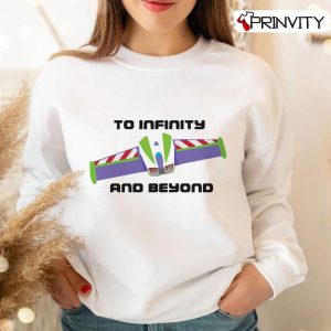 Lightyear To Infinity And Beyond T-Shirt, Disney Toy Story, Unisex Hoodie, Sweatshirt, Long Sleeve, Tank Top