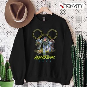 Mouse Head Lightyear 2022 T-Shirt, Disney Toy Story, Unisex Hoodie, Sweatshirt, Long Sleeve, Tank Top