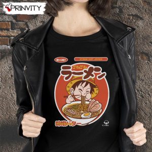 Mugiwara Ramen T-Shirt, One Piece, Anime Manga Unisex Hoodie, Sweatshirt, Long Sleeve, Tank Top