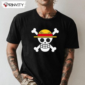 One Piece Skull T-Shirt, Anime Manga Unisex Hoodie, Sweatshirt, Long Sleeve, Tank Top