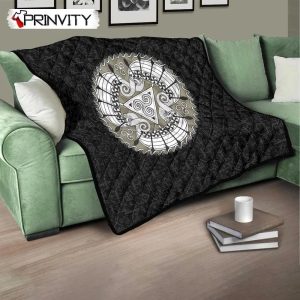 Viking Celtic Triskelion Quilt