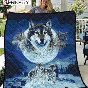Wolf Art Native American Quilt