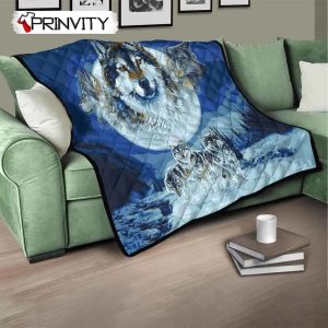 Wolf Art Native American Quilt
