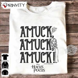 Amuck Amuck Amuck Disney Hocus Pocus T-Shirt, Halloween Unisex Hoodie, Sweatshirt, Long Sleeve, Tank Top