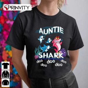 Aunt Shark Doo Doo Doo T-Shirt, Unisex Hoodie, Sweatshirt, Long Sleeve, Tank Top