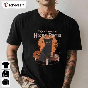 Bunch Of Hocus Pocus Cat T-Shirt, Halloween Unisex Hoodie, Sweatshirt, Long Sleeve, Tank Top