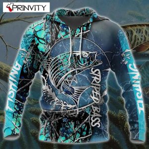 Striped Bass Fishing 3D Hoodie All Over Printed