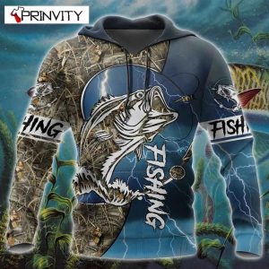 Fishing 3D Hoodie All Over Printed
