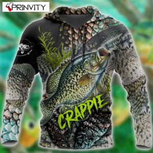 Crappie Fishing 3D Hoodie All Over Printed