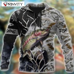 Fishing 3D Hoodie All Over Printed