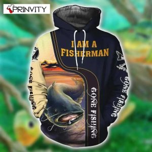 Fishing 3D Hoodie All Over Printed