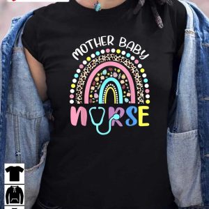 Nurse Mother Baby Rainbow Nursing T-Shirt, Happy Easter Day Unisex Hoodie, Sweatshirt, Long Sleeve, Tank Top