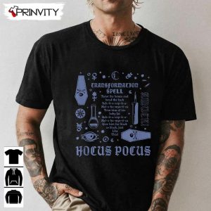 Hocus Pocus Transformation Spell Amuck T Shirt Halloween Unisex Hoodie Sweatshirt Long Sleeve Tank Top 1 1