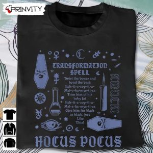 Hocus Pocus Transformation Spell Amuck T Shirt Halloween Unisex Hoodie Sweatshirt Long Sleeve Tank Top 2 1