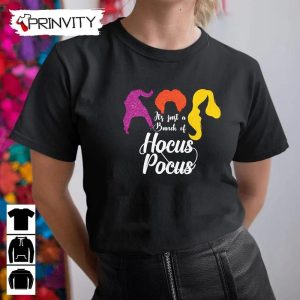Its Just a Bunch of Hocus Pocus T Shirt Halloween Unisex Hoodie Sweatshirt Tank Top Long Sleeve 8