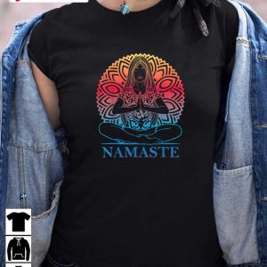 Namaste Premium Yoga T-Shirt!, Unisex Hoodie, Sweatshirt, Long Sleeve, Tank Top
