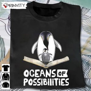 Oceans Of Possibilities Summer Reading 2022 Penguin T-Shirt, Unisex Hoodie, Sweatshirt, Long Sleeve, Tank Top