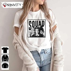 Squad Hocus Pocus Merch T-Shirt, Halloween The Sanderson Sisters, Unisex Hoodie, Sweatshirt, Long Sleeve, Tank Top