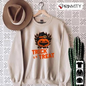 Trick Or Treat Pumpkin Witch T Shirt Happy Halloween Perfect Gift For Halloween Unisex Hoodie Sweatshirt Long Sleeve Tank Top 10