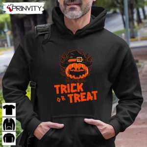 Trick Or Treat Pumpkin Witch T Shirt Happy Halloween Perfect Gift For Halloween Unisex Hoodie Sweatshirt Long Sleeve Tank Top 12