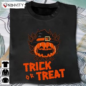 Trick Or Treat Pumpkin Witch T Shirt Happy Halloween Perfect Gift For Halloween Unisex Hoodie Sweatshirt Long Sleeve Tank Top 2