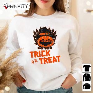 Trick Or Treat Pumpkin Witch T Shirt Happy Halloween Perfect Gift For Halloween Unisex Hoodie Sweatshirt Long Sleeve Tank Top 7