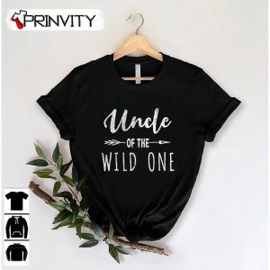 Uncle of the wild one daughter matching family T Shirt Family Unisex Hoodie Sweatshirt Long Sleeve Tank Top 2