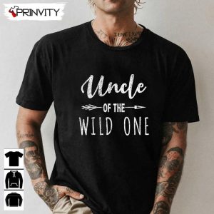 Uncle of the wild one daughter matching family T Shirt Family Unisex Hoodie Sweatshirt Long Sleeve Tank Top 4