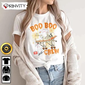 Boo Crew Nurse Ghost Skeleton Sweatshirt, The Boo Crew, Halloween Holiday, Gifts For Halloween, unisex Hoodie, T-Shirt, Long Sleeve, Tank Top 8