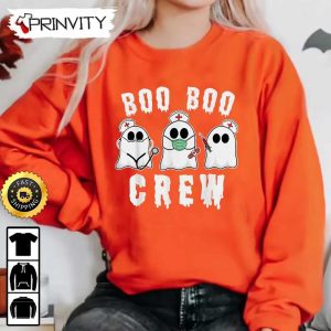 Boo Crew Funny Nurse Halloween Ghost Sweatshirt The Boo Crew Halloween Holiday Gifts For Halloween unisex Hoodie T Shirt Long Sleeve Tank Top 10