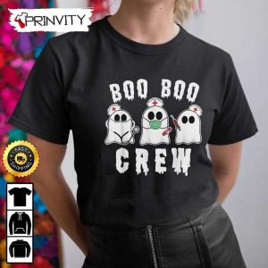 Boo Crew Funny Nurse Halloween Ghost Sweatshirt The Boo Crew Halloween Holiday Gifts For Halloween unisex Hoodie T Shirt Long Sleeve Tank Top 7