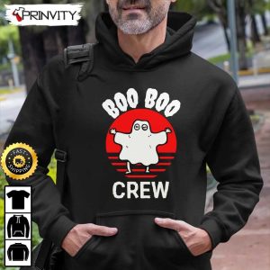 Boo Crew Funny Scary Halloween Sweatshirt The Boo Crew Halloween Holiday Gifts For Halloween unisex Hoodie T Shirt Long Sleeve Tank Top 5