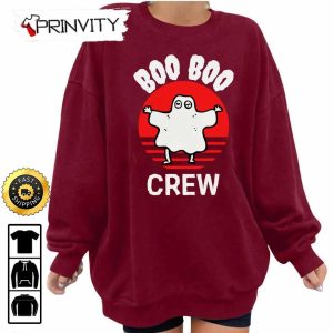 Boo Crew Funny Scary Halloween Sweatshirt The Boo Crew Halloween Holiday Gifts For Halloween unisex Hoodie T Shirt Long Sleeve Tank Top 8