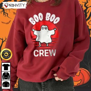 Boo Crew Funny Scary Halloween Sweatshirt The Boo Crew Halloween Holiday Gifts For Halloween unisex Hoodie T Shirt Long Sleeve Tank Top 9