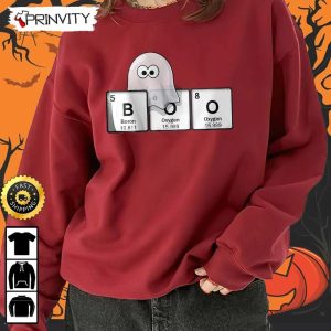 Boo Crew Ghost Design Using Elements of The Periodic Table Sweatshirt The Boo Crew Halloween Holiday Gifts For Halloween Unisex Hoodie T Shirt Long Sleeve Tank Top 10