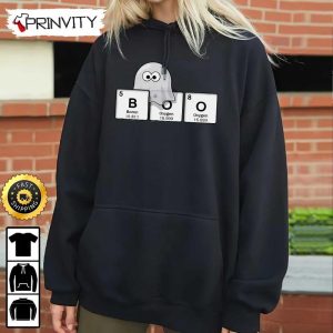 Boo Crew Ghost Design Using Elements of The Periodic Table Sweatshirt The Boo Crew Halloween Holiday Gifts For Halloween Unisex Hoodie T Shirt Long Sleeve Tank Top 8