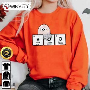 Boo Crew Ghost Design Using Elements of The Periodic Table Sweatshirt The Boo Crew Halloween Holiday Gifts For Halloween Unisex Hoodie T Shirt Long Sleeve Tank Top 9