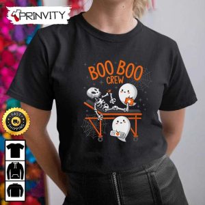 Boo Crew Ghost Doctor Sweatshirt Paramedic Nurse Halloween The Boo Crew Halloween Holiday Gifts For Halloween unisex Hoodie T Shirt Long Sleeve Tank Top 8