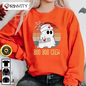 Boo Crew Halloween Nurse Ghost Sweatshirt The Boo Crew Halloween Holiday Gifts For Halloween unisex Hoodie T Shirt Long Sleeve Tank Top 11