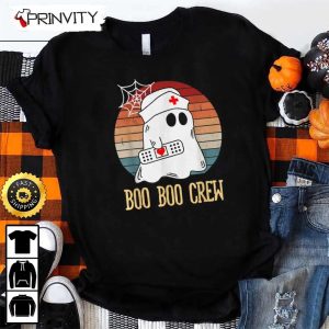 Boo Crew Halloween Nurse Ghost Sweatshirt The Boo Crew Halloween Holiday Gifts For Halloween unisex Hoodie T Shirt Long Sleeve Tank Top 9