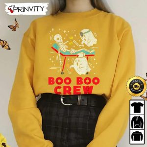 Boo Crew Skeleton Nurse Ghost Sweatshirt The Boo Crew Halloween Holiday Gifts For Halloween unisex Hoodie T Shirt Long Sleeve Tank Top 3