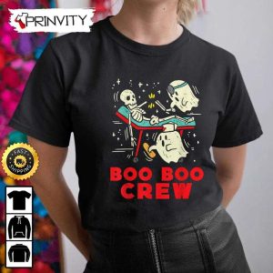 Boo Crew Skeleton Nurse Ghost Sweatshirt The Boo Crew Halloween Holiday Gifts For Halloween unisex Hoodie T Shirt Long Sleeve Tank Top 6